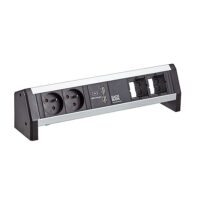Bachmann Steckdosenleiste alu 35° IP20 902.0562