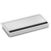 Bachmann Durchführungstülle Aluminium Langl grau 930.320 geschl