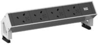 Bachmann Steckdosenleiste 4-fach weiß 0,2m 45° 902.214 IP20 1,5qmm