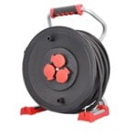 Bachmann Kabeltrommel Kunststoff 40m H07RN-F 399.192 3x2,5mm IP44 3xSteckdosen