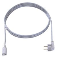 Bachmann Netzanschlussleitung 1,5m 10A 356.908 3x1,5qmm grau IP20 PVC