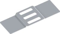 Bachmann Verbindungslasche 1x125x44mm 800.0053