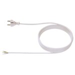 Bachmann Netzanschlussleitung 1,5m 10A 311.273 3x0,75qmm weiß IP20 Aderendh PVC
