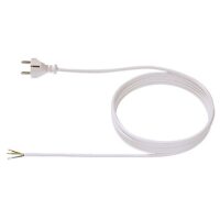 Bachmann Netzanschlussleitung 1,5m 10A 311.273 3x0,75qmm weiß IP20 Aderendh PVC