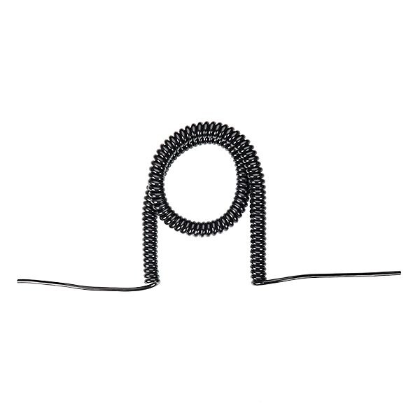 Bachmann Spiralleitung 7,5m 3x1,5qmm schwarz 692.182 IP20 0-70°C PUR