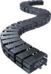 Bachmann Spiralschlauch PP hfr schwarz 930.058