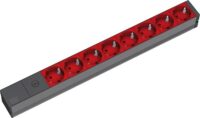 Bachmann Steckdosenleiste 19 8Steckd 333.538 230V mit Sicherung