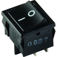 Bachmann Einbau-Ausschalter 2-polig 16A Wippe 924.190 Kennz.0/1 xmm