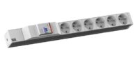 Bachmann Rack-Stromverteilung 1HE 230V 333.4065 mit Sicherung