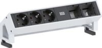 Bachmann Steckdosenleiste 3/2-fach schwarz 0,2m 902.401 35° IP20 1,5qmm