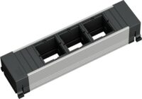 Bachmann Steckdosenleiste 3-fach schwarz IP20 916.010