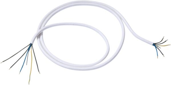 Bachmann Bachmann Herdanschlussleitung 1,5m 16A 116.270 5x1,5qmm weiß IP20 Aderendh PVC