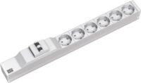 Bachmann Steckdosenleiste 19 1HE 230V 333.412 6Steckd