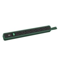 Bachmann Steckdosenleiste 6-fach gn 2m 45° 350.234 mit Ein/Aus IP20 1,5qmm