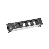 Bachmann Steckdosenleiste 1-fach alu IP20 909.028