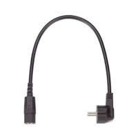 Bachmann Netzanschlussleitung 0,75m 10A 356.1721 3x1,5qmm schwarz IP20 PVC