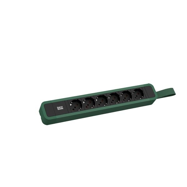 Bachmann Bachmann Steckdosenleiste gn 2m 35° IP20 350.247 1,5qmm
