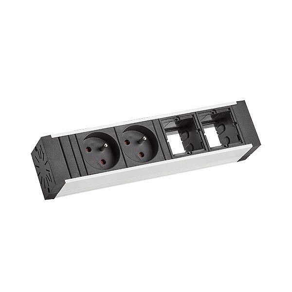 Bachmann Bachmann Steckdosenleiste schwarz 0,2m 35° 936.008 IP20