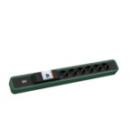 Bachmann Steckdosenleiste 6-fach gn 2m 35° 350.205 IP20 FI-Schalter 1,5qmm