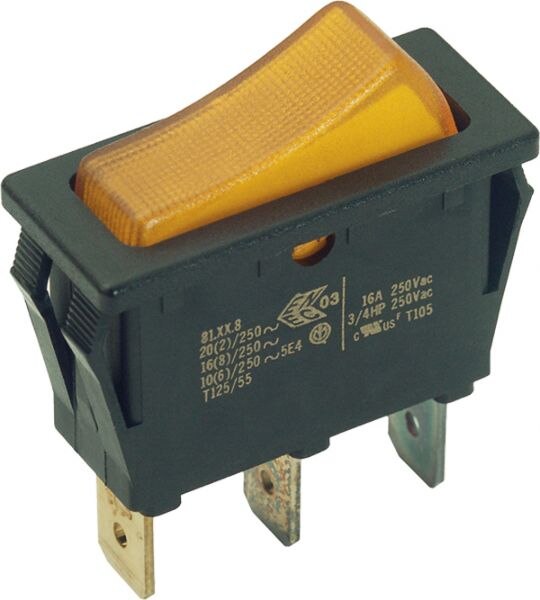 Bachmann Bachmann Einbau-Ausschalter 1-polig 16A Wippe 924.113 Kontrolle