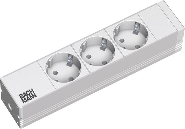 Bachmann Bachmann Rack-Stromverteilung 1HE 230V 333.417 3Steckd
