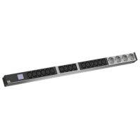 Bachmann Steckdosenleiste 19 1HE 16xC13 800.2396 4Steckd 230V mit Display