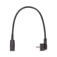 Bachmann Netzanschlussleitung 1,5m 10A 356.1723 3x1,5qmm schwarz IP20 PVC