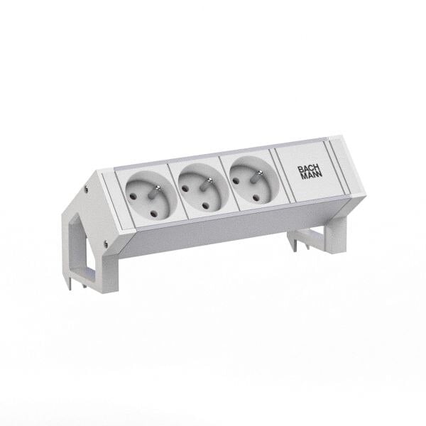 Bachmann Bachmann Steckdosenleiste /3-fach weiß 0,2m 937.412 35° IP20
