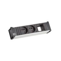 Bachmann Steckdosenleiste schwarz 0,1m 35° CONI 912.010 IP20 1,5qmm