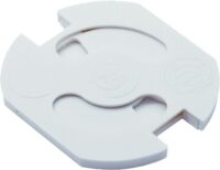 Bachmann Klebe-Steckdosenschutz weiß 924.009