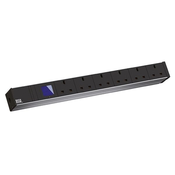 Bachmann Bachmann Rack-Stromverteilung 1HE 230V BLUENET 800.2068 mit Sicherung