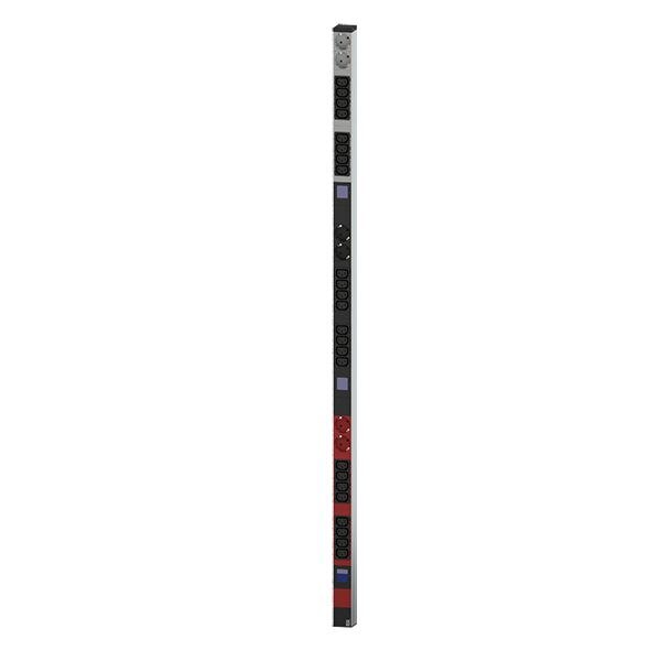 Bachmann Bachmann Steckdosenleiste 19 1HE 24xC13 800.2401 6Steckd 230V mit Display