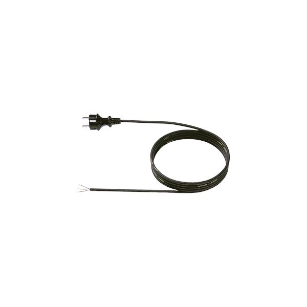 Bachmann Bachmann Netzanschlussleitung 2m 3x1qmm 320.174 16A schwarz IP20 Aderendh 0-70°C