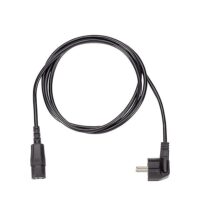 Bachmann Netzanschlussleitung 2m 10A schwarz 351.184 3x0,75qmm IP20 0-70°C PVC