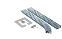 Bachmann Kabelschlauch Kunststoff B750mm schwarz 930.022