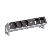 Bachmann Steckdosenleiste Edelstahl 0,2m 35° 902.448 IP20 1,5qmm