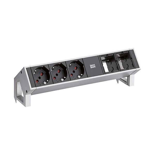 Bachmann Bachmann Steckdosenleiste Edelstahl 0,2m 35° 902.448 IP20 1,5qmm