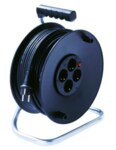 ELTROPA Kabeltrommel Kunststoff 25m H05RR-F E395.180 3x1,5mm IP20 4xSteckdosen
