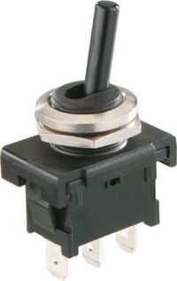 Bachmann Einbau-Wechselschalter 1-polig 6A 924.163 Kipphebel