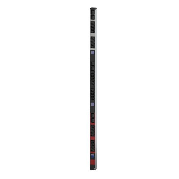 Bachmann Bachmann Rack-Stromverteilung 1HE 24xC13 800.2400 6xC19 230V mit Display