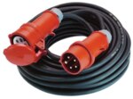 ELTROPA CEE-Verlängerung 10m 5x1,5qmm schwarz E344.171 16A IP44 CEE-Steck CEE-Kuppl