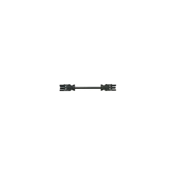 Bachmann Bachmann Verbindungskabel 3-polig H05VV-F schwarz 375.038 1,5qmm L2000mm