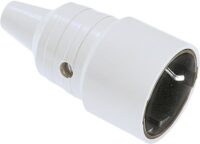 Bachmann Schutzkontaktkupplung Kunststoff IP20 912.971 ger grau Schraubkl