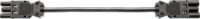 Bachmann Verbindungskabel 3-polig H05VV-F schwarz 375.050 1,5qmm L300mm
