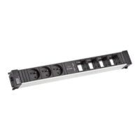 Bachmann Steckdosenleiste alu 2xUSB 35° 909.0060 IP20