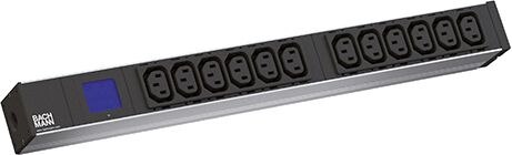 Bachmann Bachmann Rack-Stromverteilung 1HE 12xC13 800.2055 230V