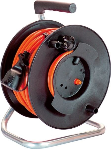 Bachmann Kabeltrommel Kunststoff ohne Kabel 397.003 Mit thermischem Überlastschutz