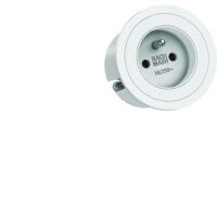 Bachmann Multi-Tischsteckdose EB weiß Kunststoff 926.302