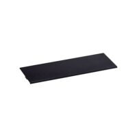 Bachmann Multi-Tischsteckdose Klappe schwarz 925.0047 Aluminium