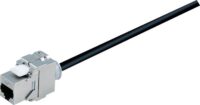 Bachmann Patchkabel Cat6A 5m schwarz RJ45 1:1 918.034